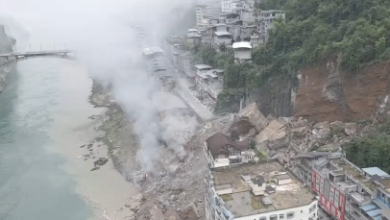 重庆彭水山体垮塌现场已搜救出9名被困者