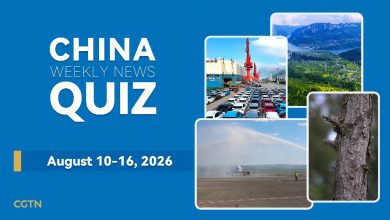 China Weekly News Quiz: August 10-16, 2026