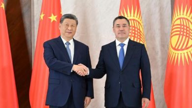 Presidents Sadyr Japarov and Xi Jinping sign a historic Treaty on Everlasting Good Neighborliness in Bishkek, as 32 agreements are inked on the sidelines of the SCO Summit 2026