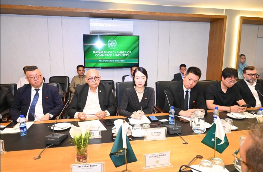 RCCI Hosts Chinese Delegation to Foster Cooperation 7 between Pakistan and China