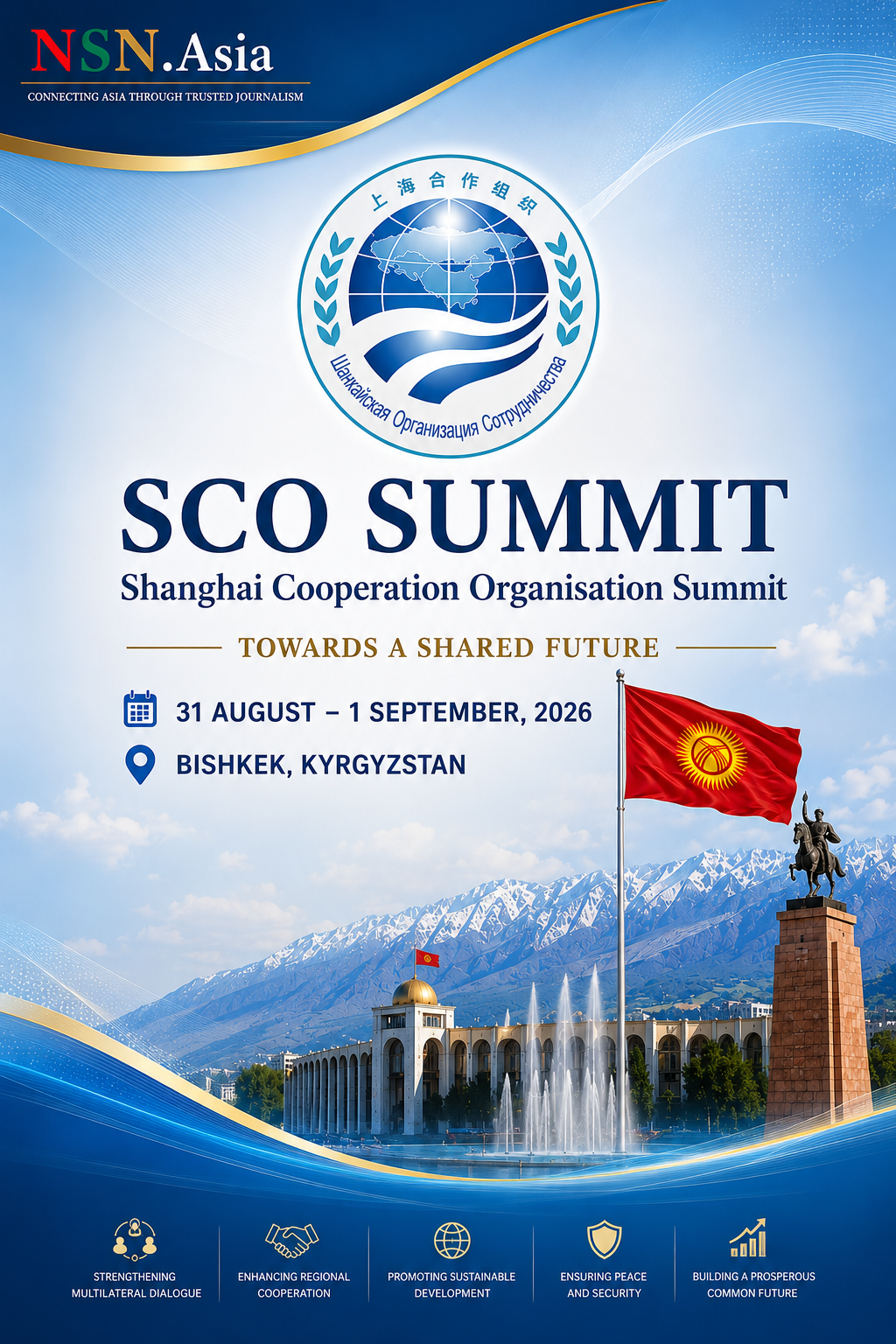 SCO Summit, Towards a Shared Future of Eurasia