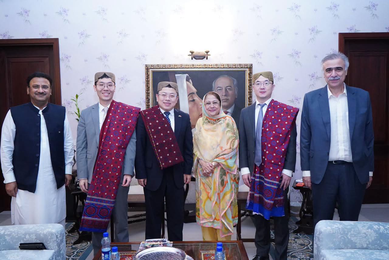 Chinese Consulate Delegation Calls on Faryal Talpur, Reaffirms Pakistan-China Friendship